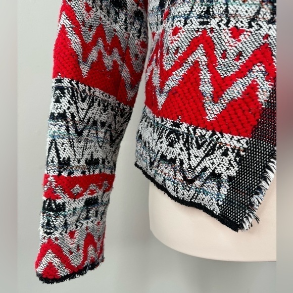 IRO Kroe Paris Tweed Jacquard Jacket Size 36 Small - Picture 4 of 11